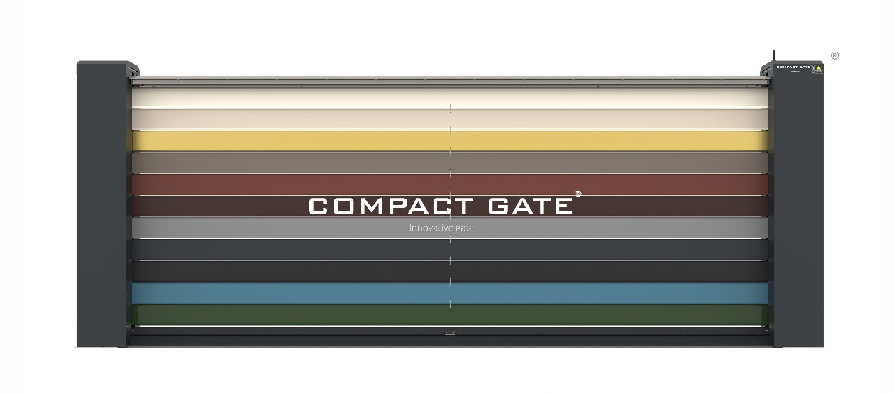 cancelli automatici colorati